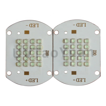 LED blue light 480-490nm UV LED light source ultraviolet led PCB module for special testing